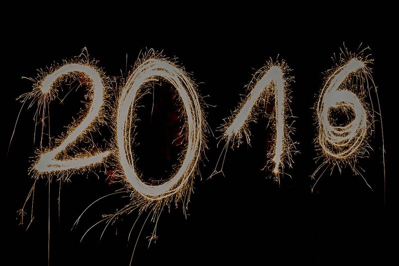 Four reasons that 2016 was a great year