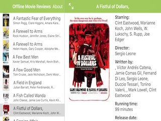 Offline Movie Reviews
