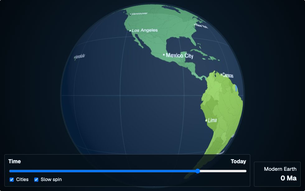Tectonic Globe